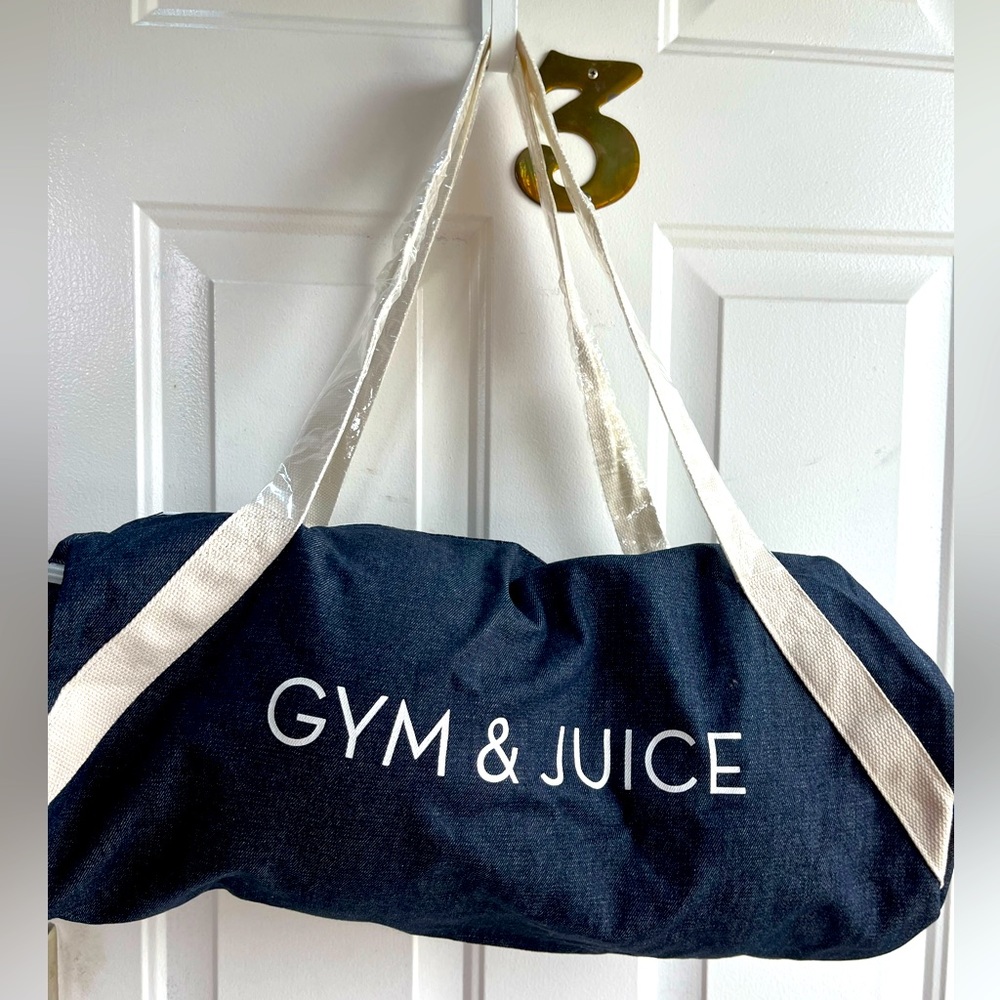 Gym and juice bag